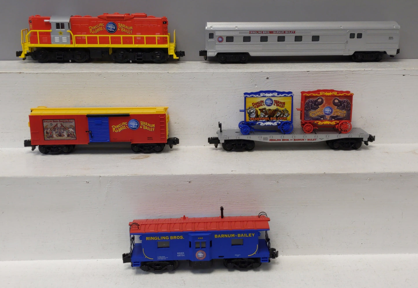 American Flyer 6-49626 Ringling Bros. Circus S Gauge Diesel Train Set NIB