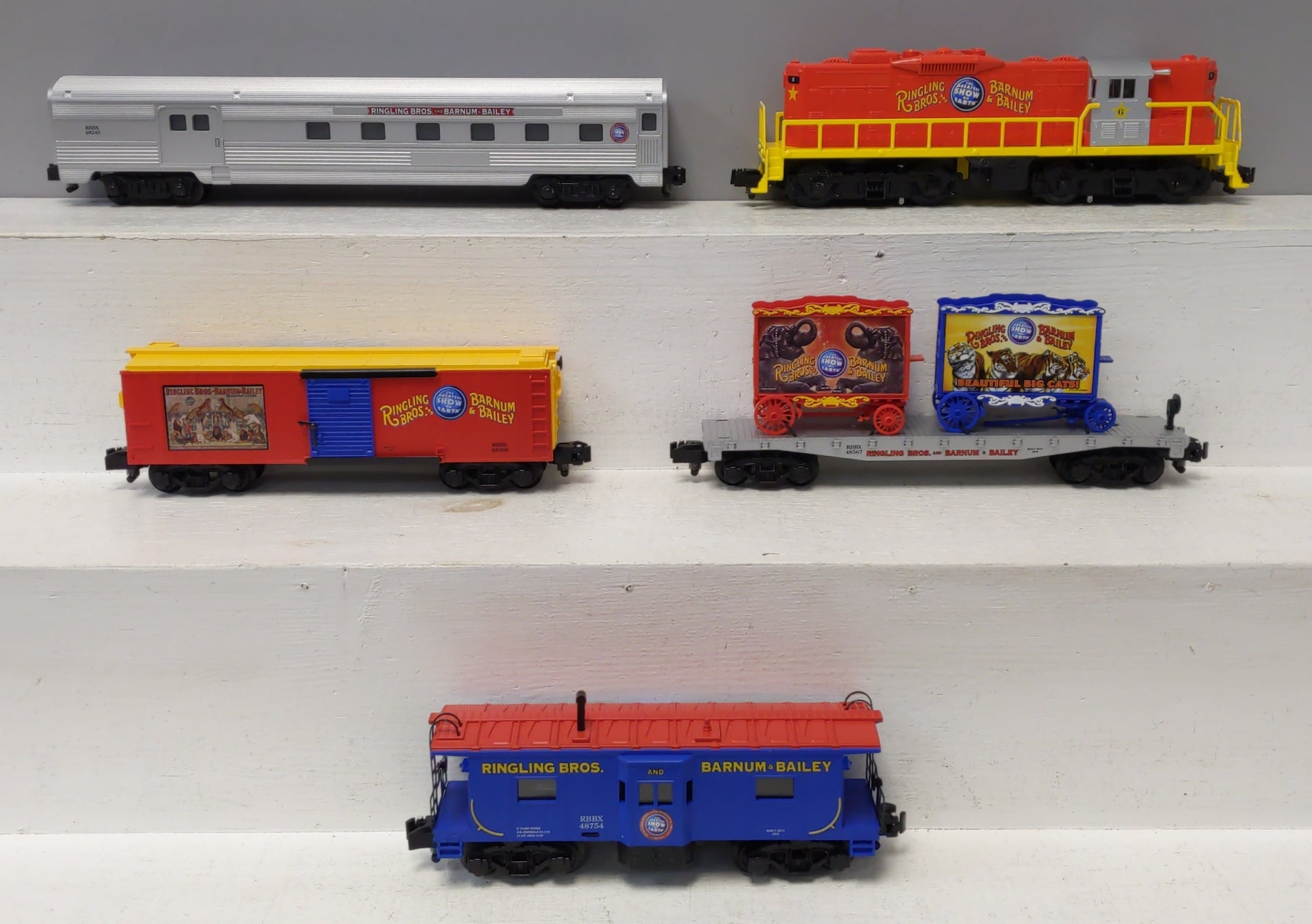 American Flyer 6-49626 Ringling Bros. Circus S Gauge Diesel Train Set NIB