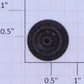 Lionel 671-127 9/16" Flanged Plain Pilot Truck Wheel