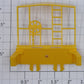 Lionel 16566-25 Yellow Caboose End Platform with Brake Wheel