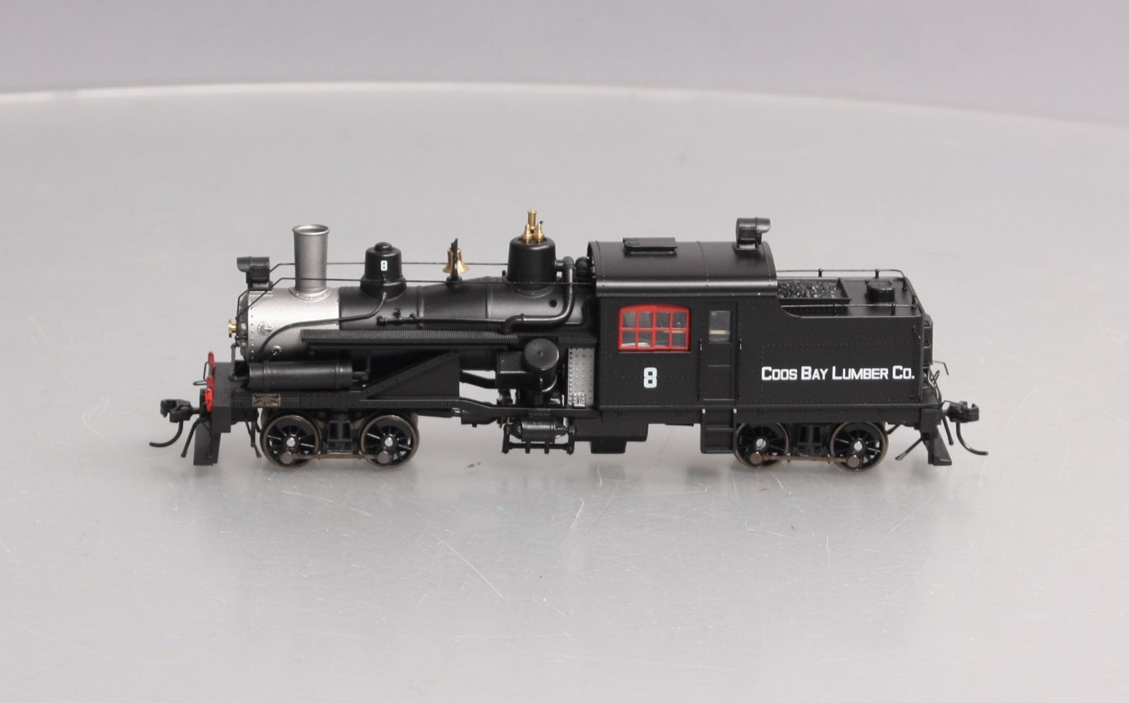 Rivarossi HR2947S HO Coos Bay Lumber Co. Heisler Steam Loco w/DCC Sound #8