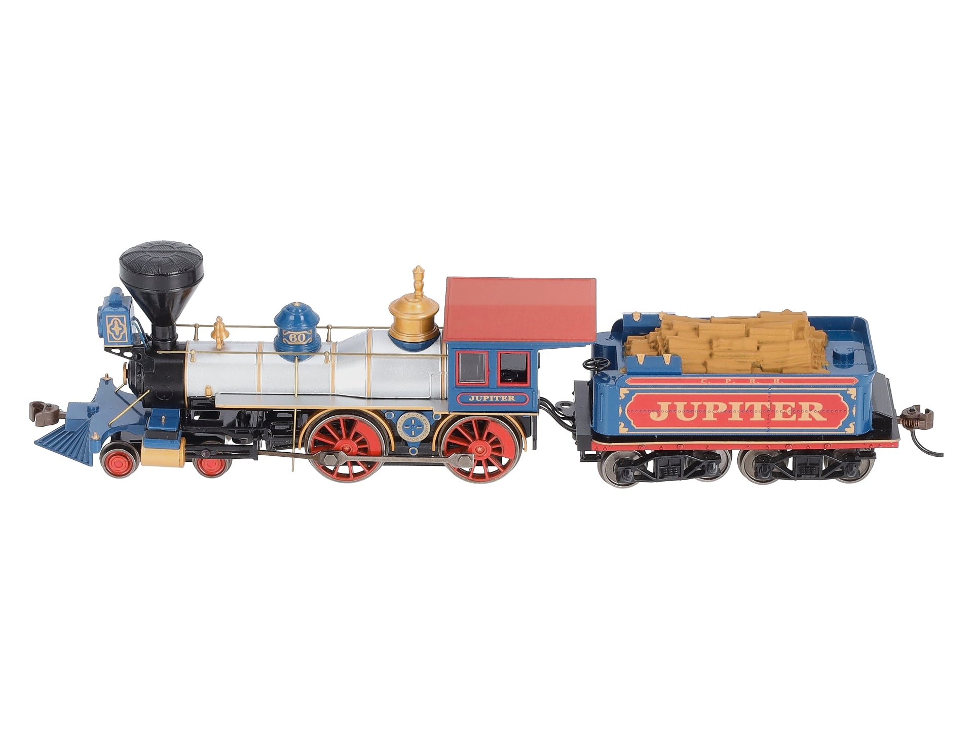 Bachmann 52702 HO Central Pacific 4-4-0 Steam Loco & Tender #60