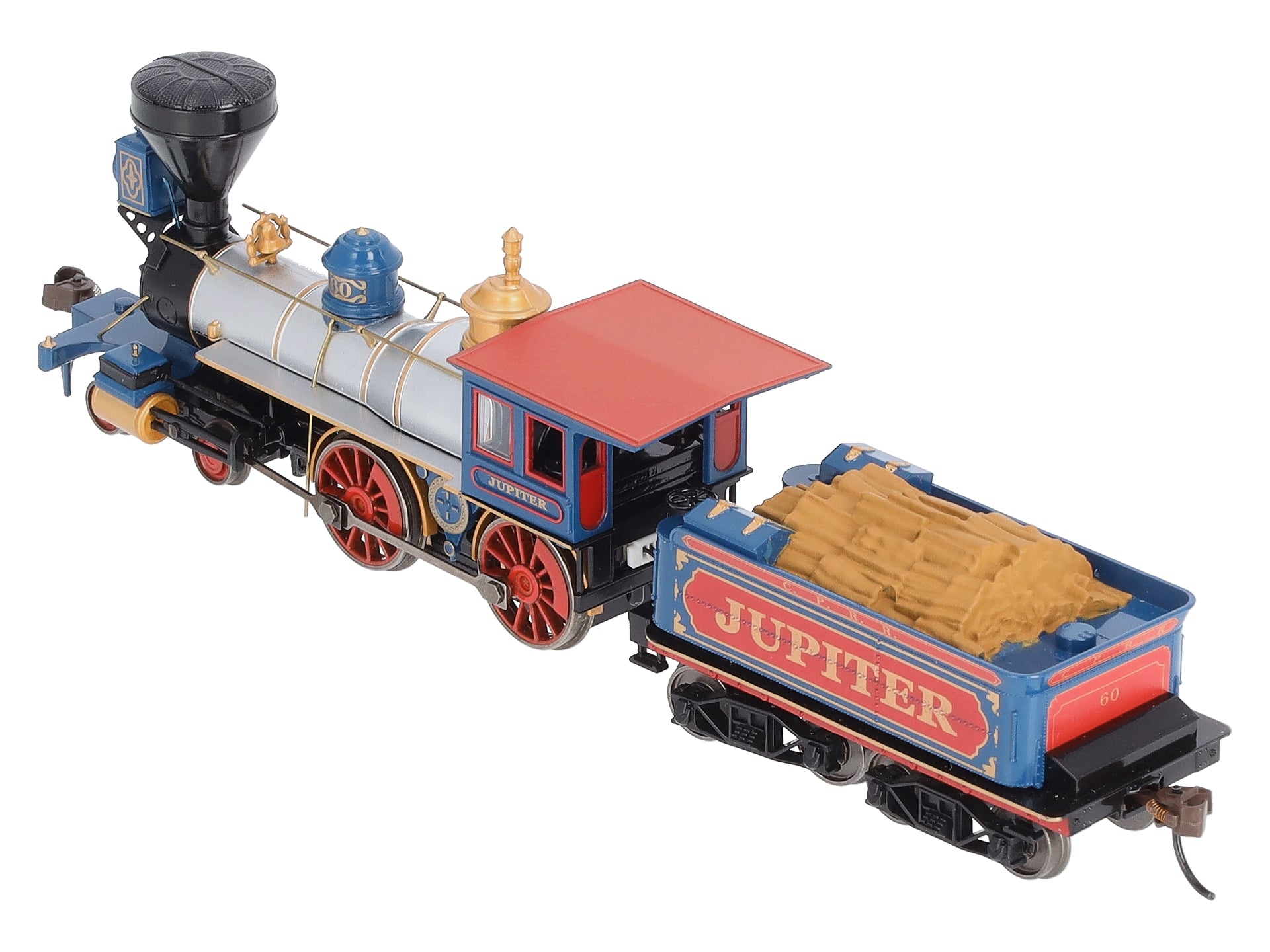 Bachmann 52702 HO Central Pacific 4-4-0 Steam Loco & Tender #60