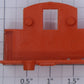 Lionel 19716-6 Orange IC Extended Caboose Platform End #9405
