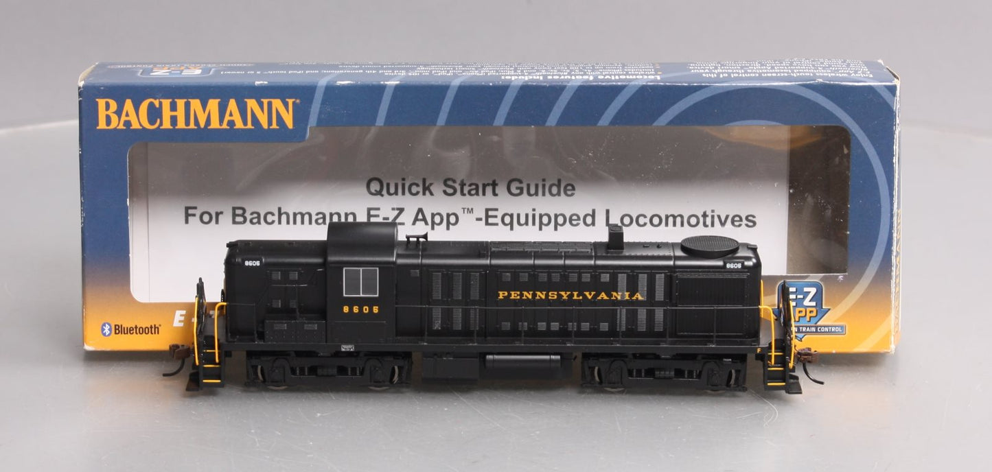 Bachmann 68601 HO Pennsylvania ALCO RS-3 E-Z App Wireless Diesel Loco #8605