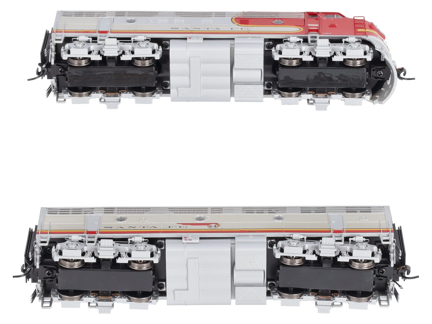 Broadway Limited 8160 HO SF 1960s F3 A/B Diesel Loco w/Sound & DCC (Set of 2)