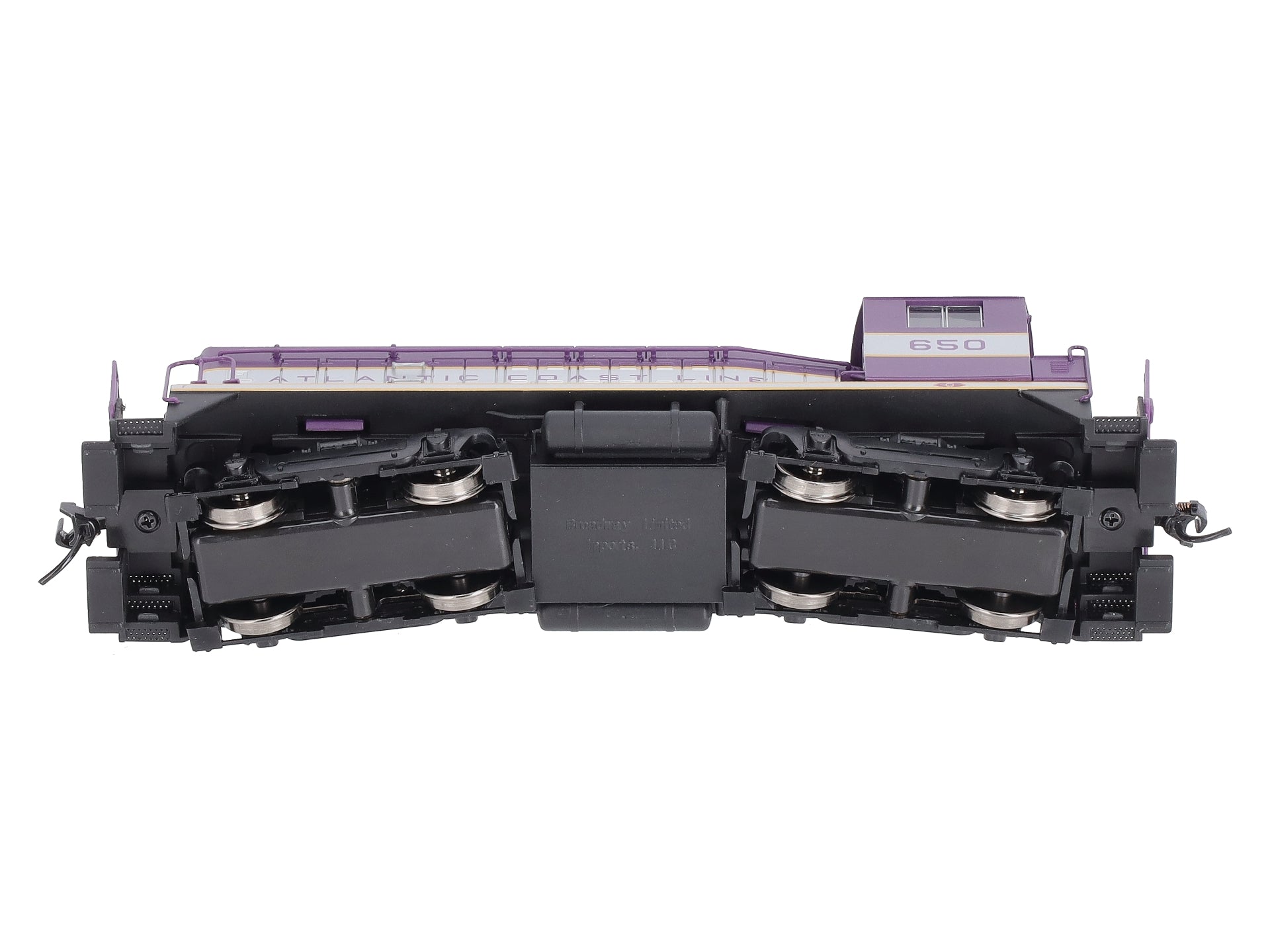 Broadway Limited 6741 HO ACL EMD SW7 Diesel Locomotive with Sound/DC/DCC #650