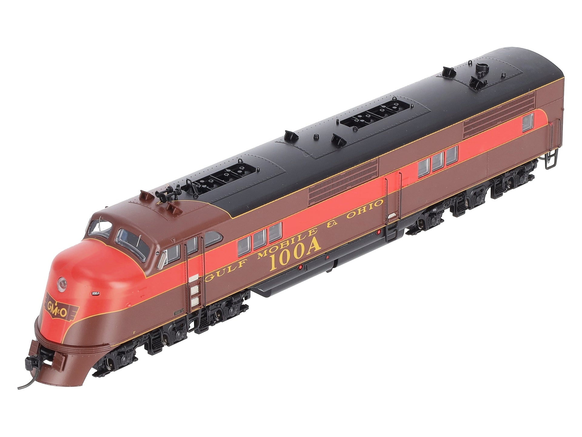 Broadway Limited 6905 HO GM&O E1 A-Diesel Locomotive Sound/DC/DCC #100A