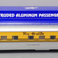 USA Trains R31130 G D&RGW Ski Train "Colorado" Corrugated Aluminum Observation