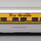 USA Trains R31130 G D&RGW Ski Train "Colorado" Corrugated Aluminum Observation