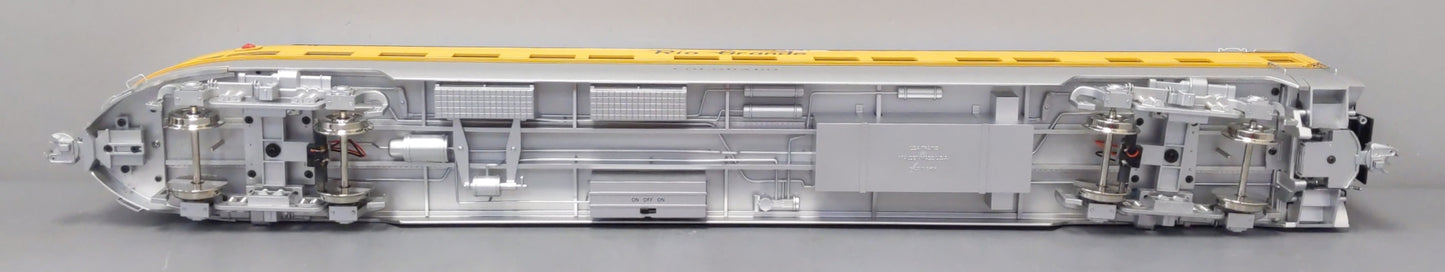 USA Trains R31130 G D&RGW Ski Train "Colorado" Corrugated Aluminum Observation