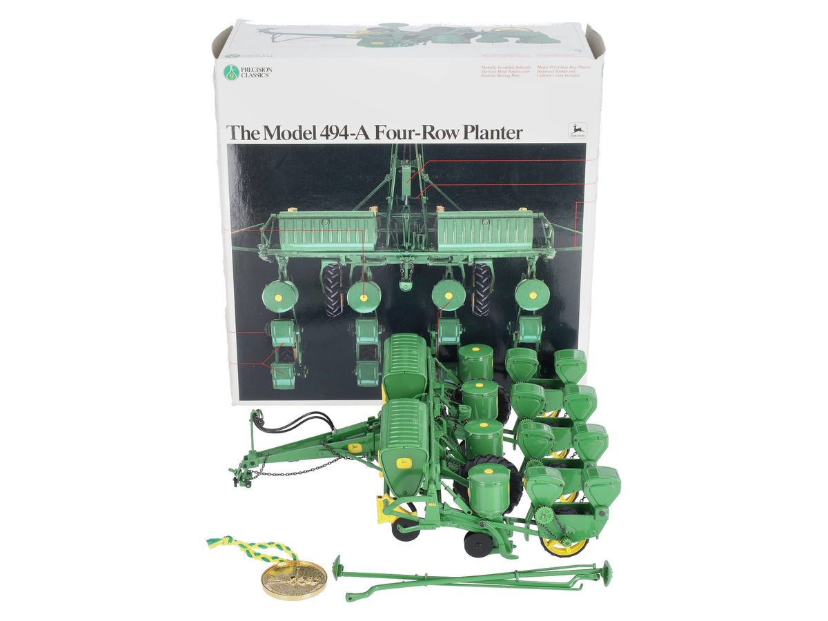 Ertl 5838 1:16 Scale John Deere The Model 494-A Four-Row Planter NIB