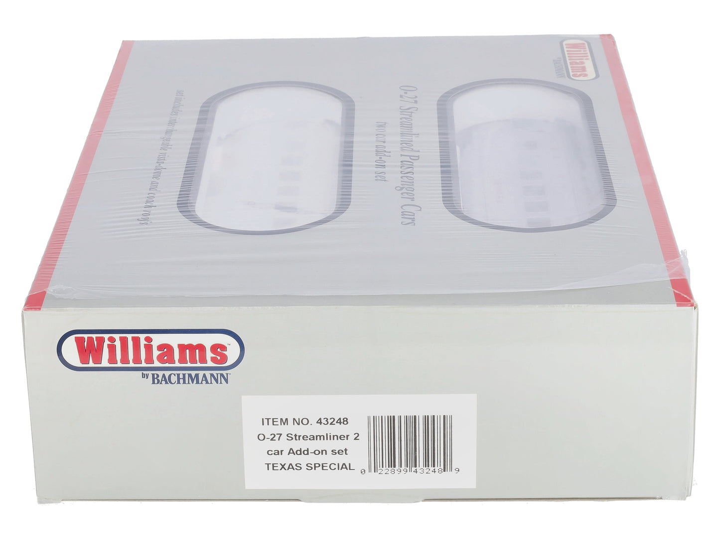 Williams 43248 Texas Special O27 Streamline Passenger 2-Pack