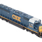 Athearn G67203 HO CSX SD45-2 Diesel Locomotive with DCC & Sound #8974