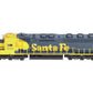Athearn G86184 HO Santa Fe SD45-2 with DCC & Sound #5687