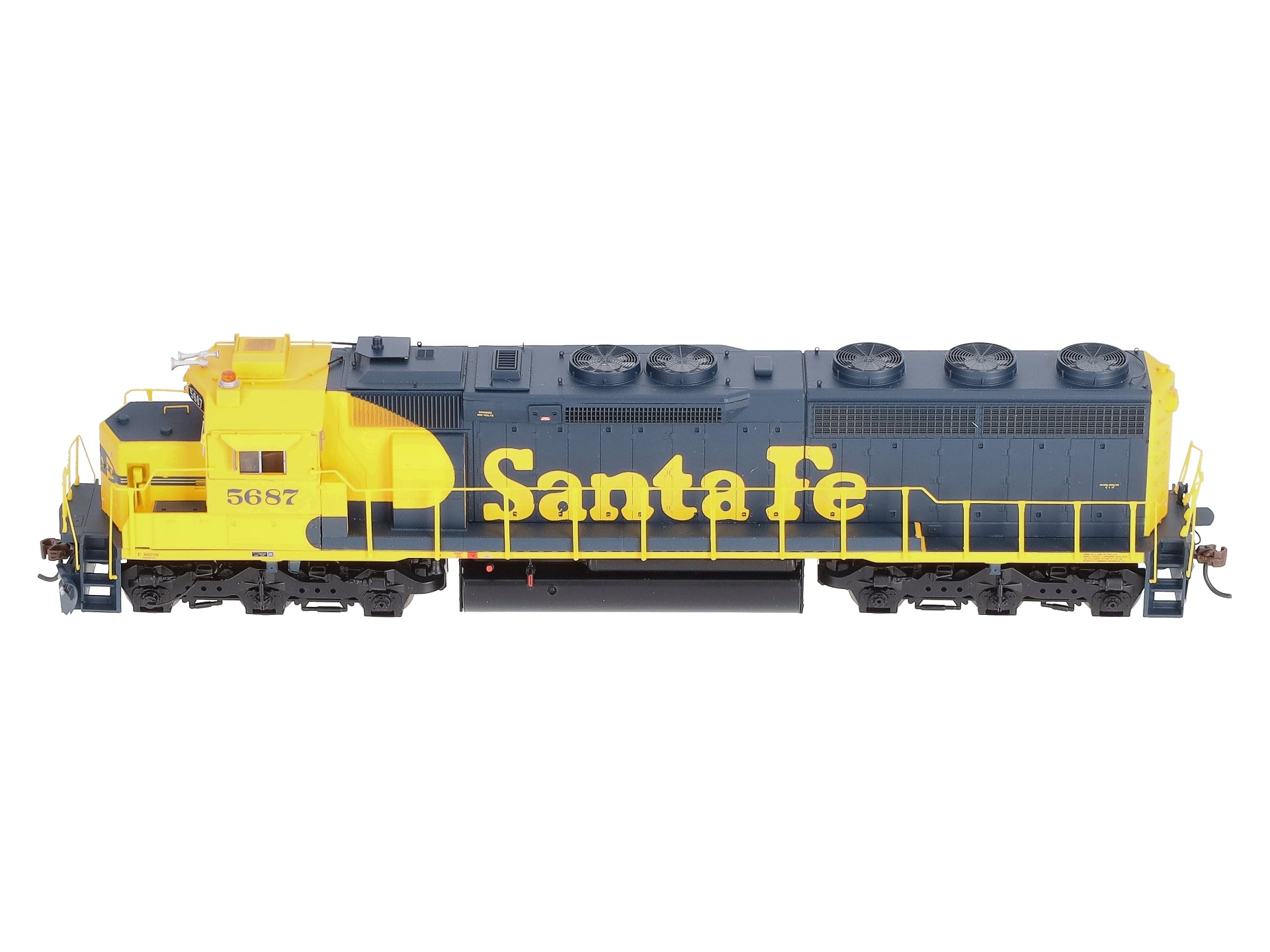 Athearn G86184 HO Santa Fe SD45-2 with DCC & Sound #5687