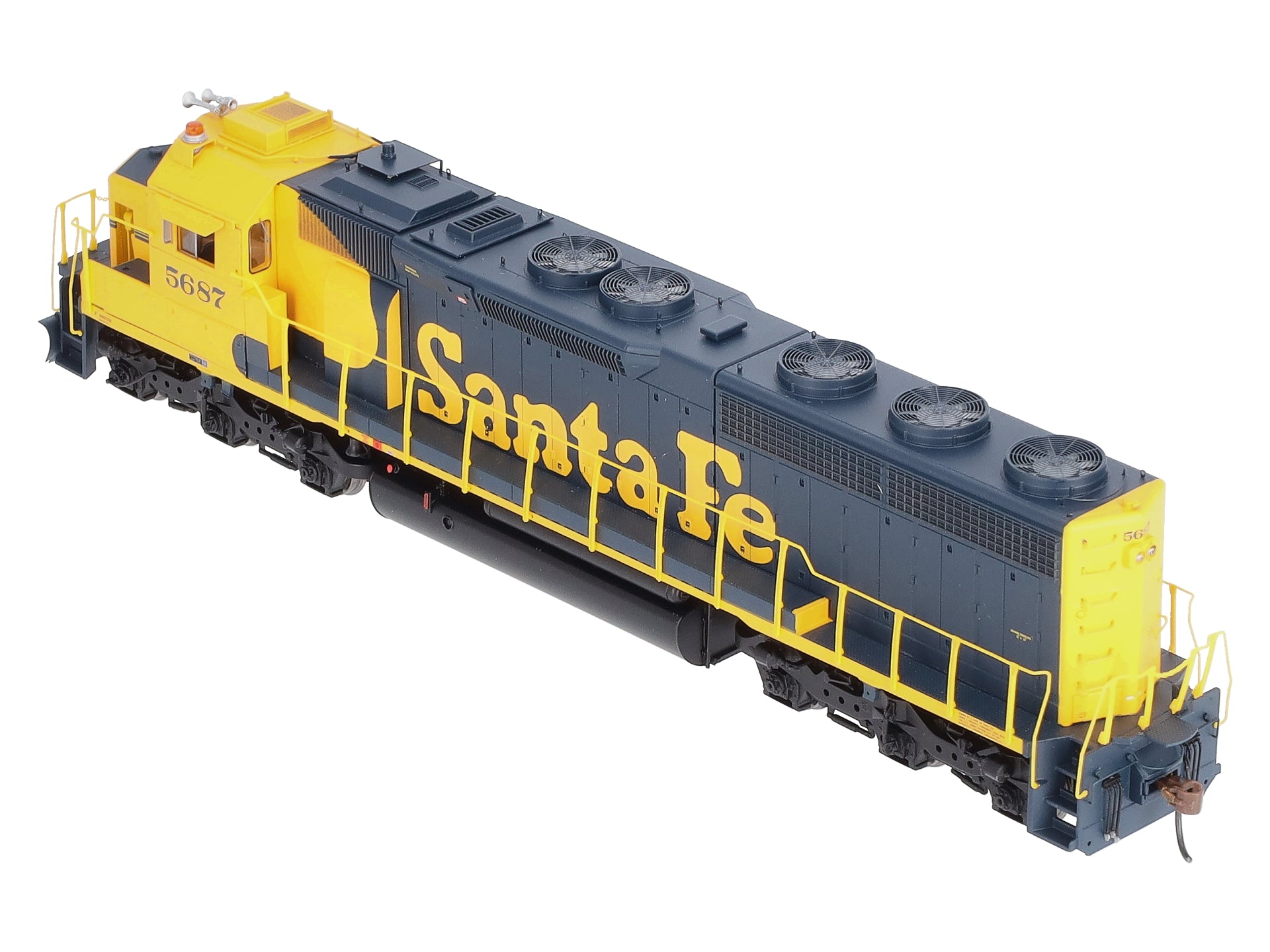Athearn G86184 HO Santa Fe SD45-2 with DCC & Sound #5687