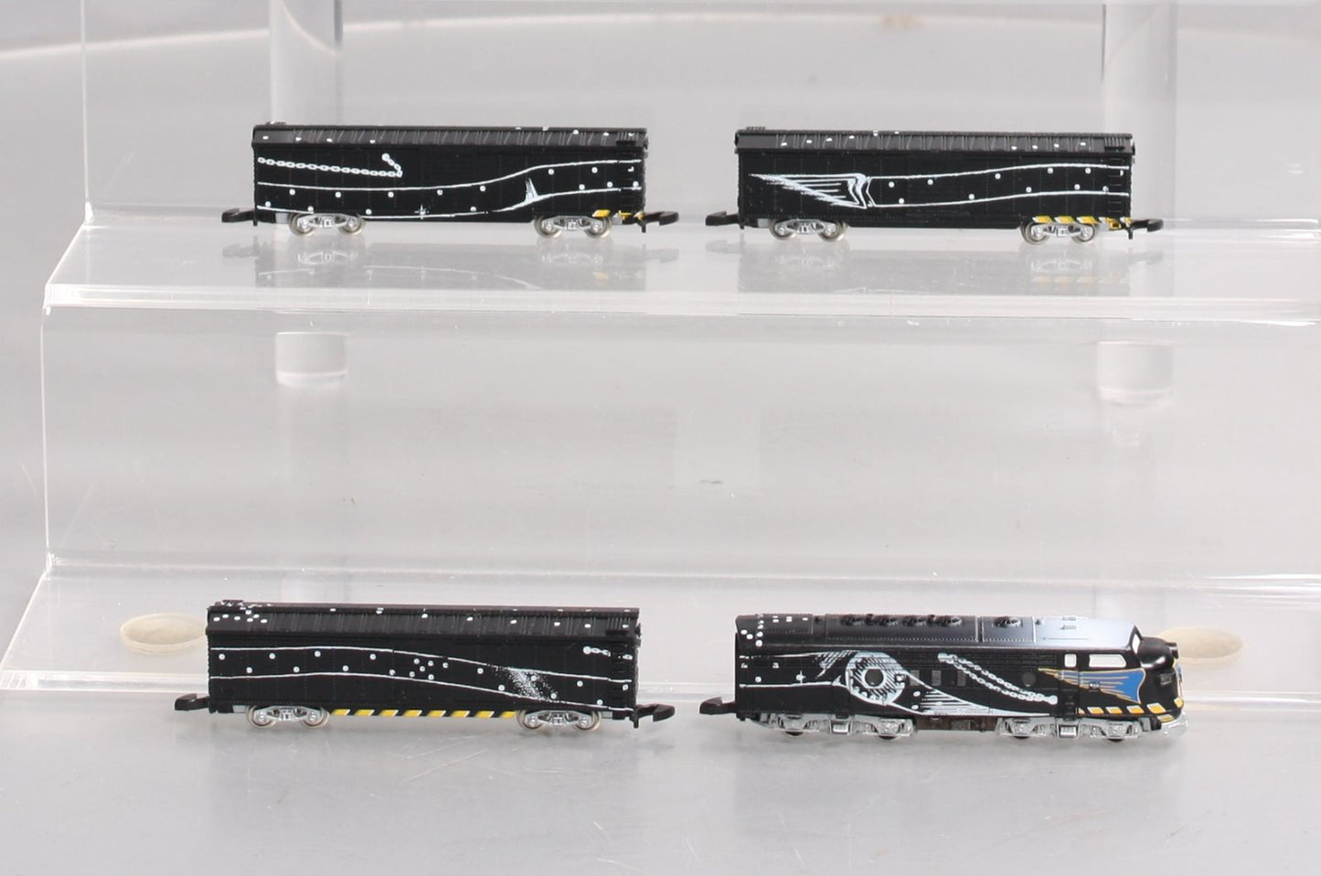 Marklin 8116 Z Gauge Starlight Express “Greaseball“ Diesel Freight Train Set LN/Box