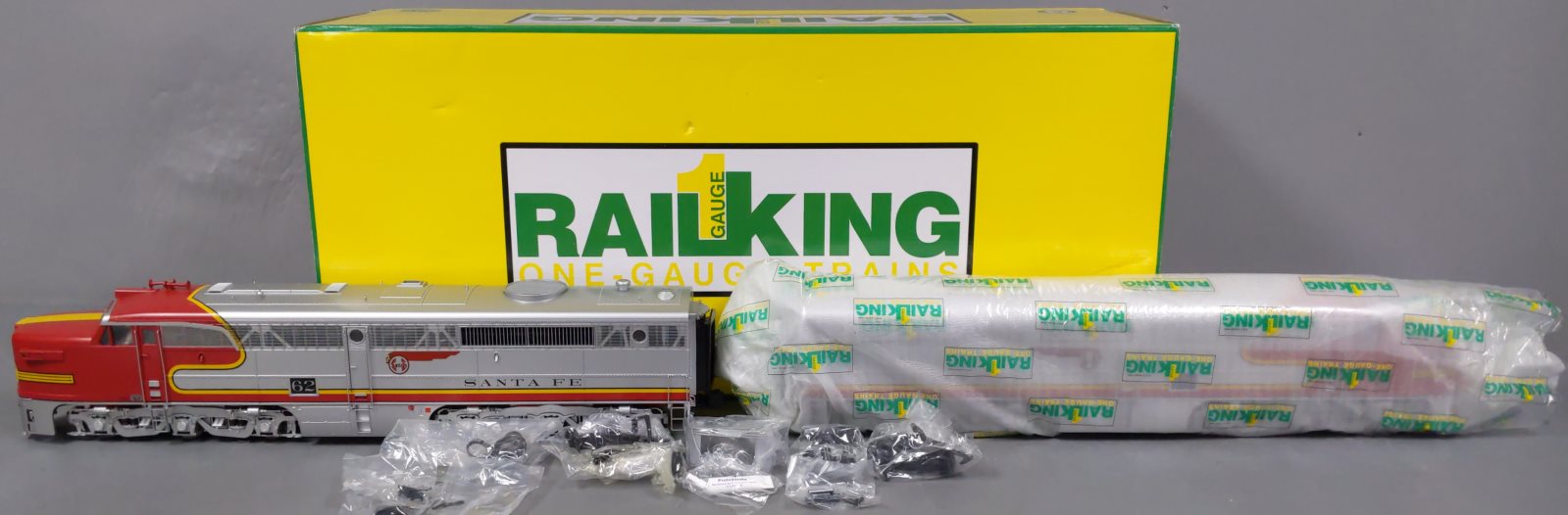 MTH 70-2033-1 G Santa Fe Alco PA AA Diesel Locomotive Set w/PS 2.0 (Set of 2)