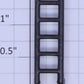 Lionel 18160-114 5-Rung Black Ladder