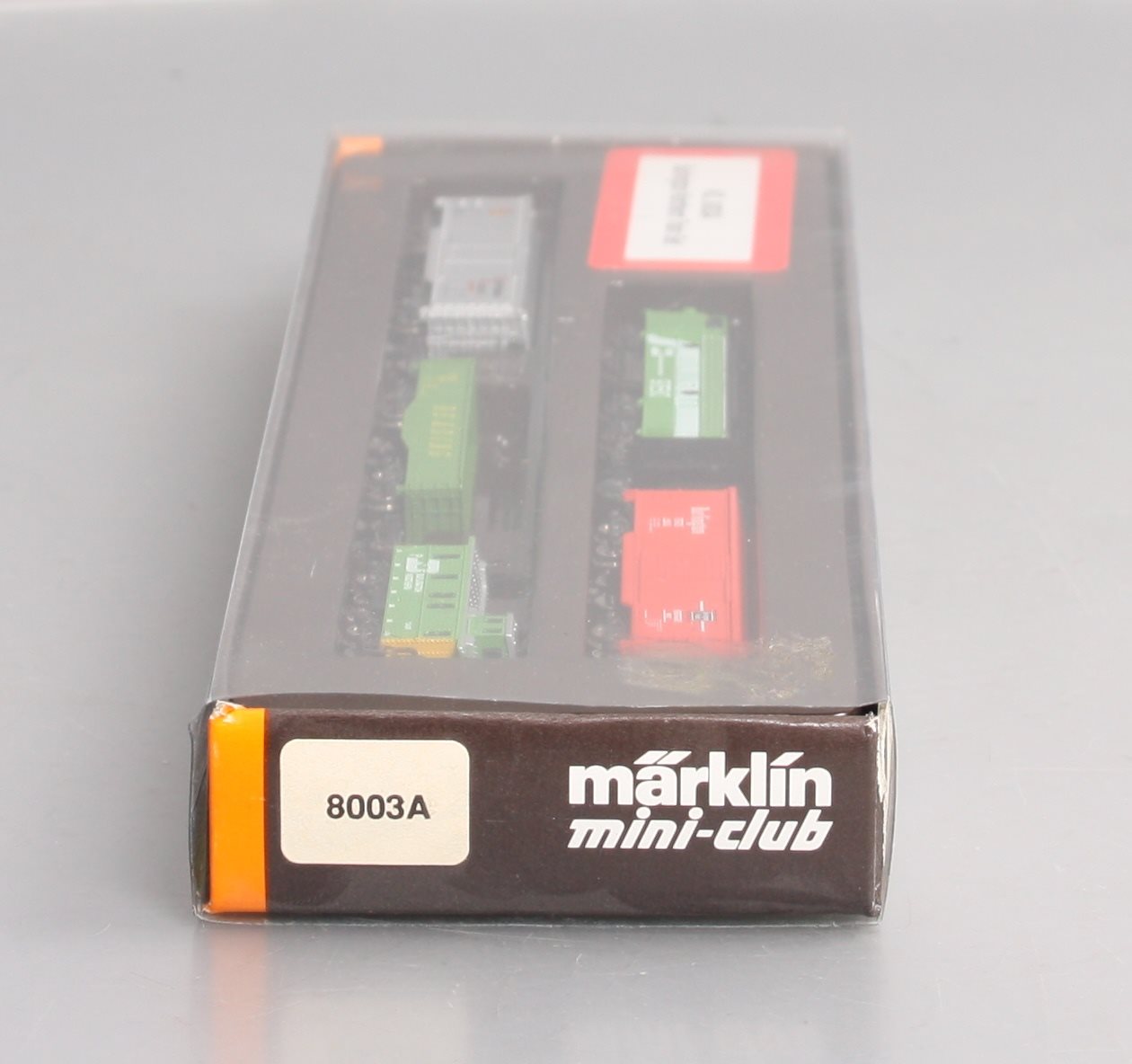 Marklin 8003A Z Gauge Burlington Northern Diesel Freight Train Set LN/Box