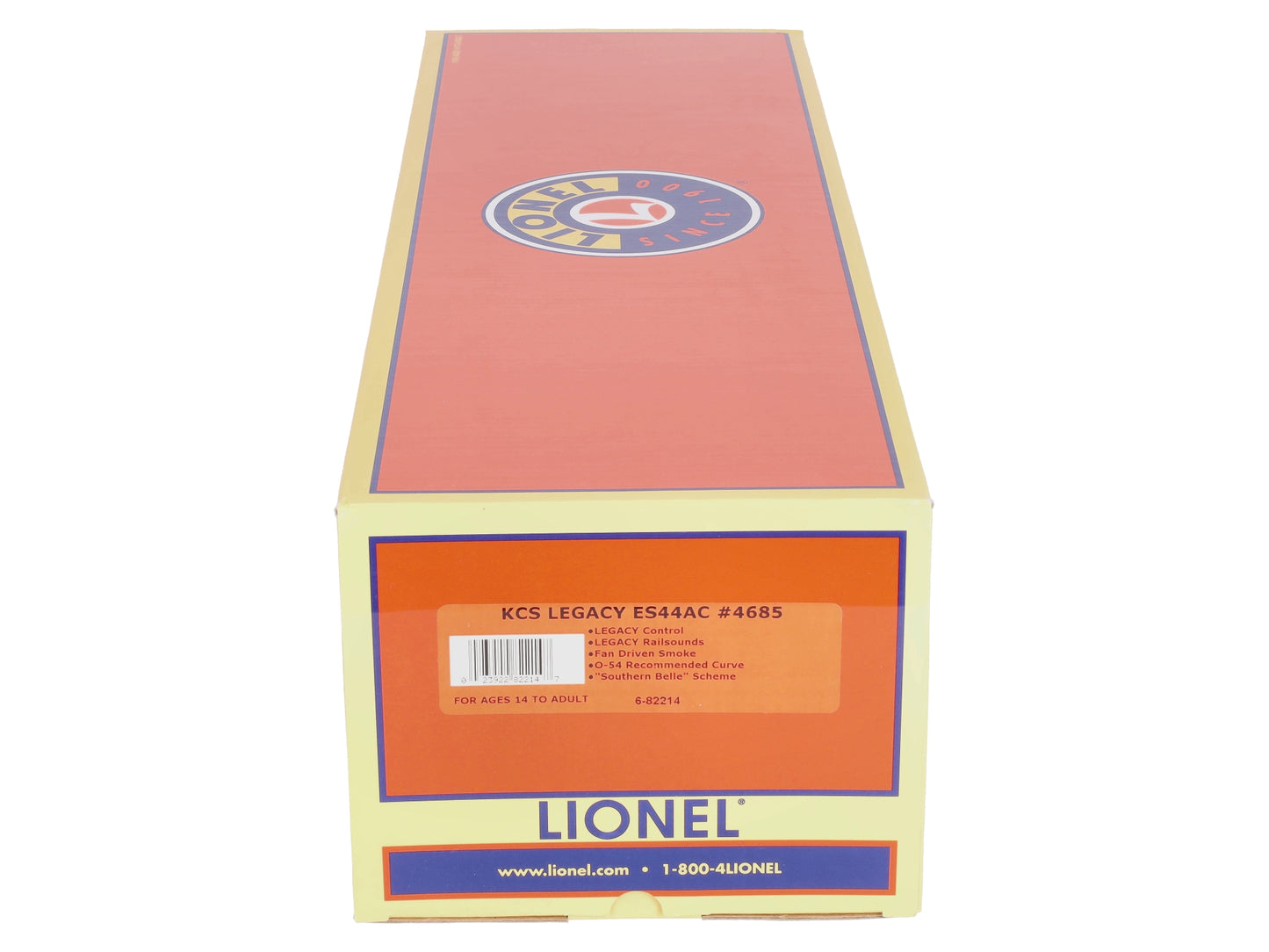 Lionel 6-82214 O KCS 'Southern Belle' LEGACY ES44AC Diesel Locomotive #4685