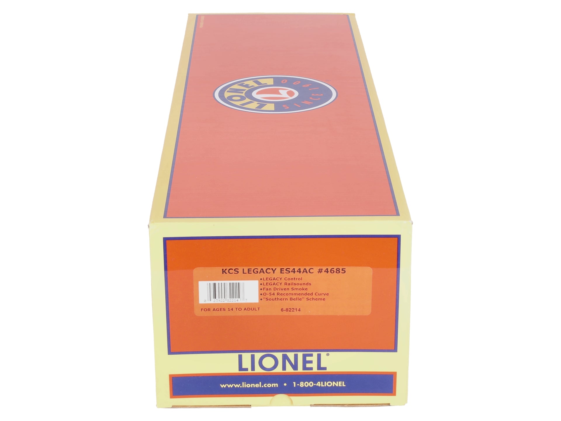 Lionel 6-82214 O KCS 'Southern Belle' LEGACY ES44AC Diesel Locomotive #4685