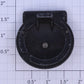 Lionel 2065-13 Black Boiler Front with Headlight Lens