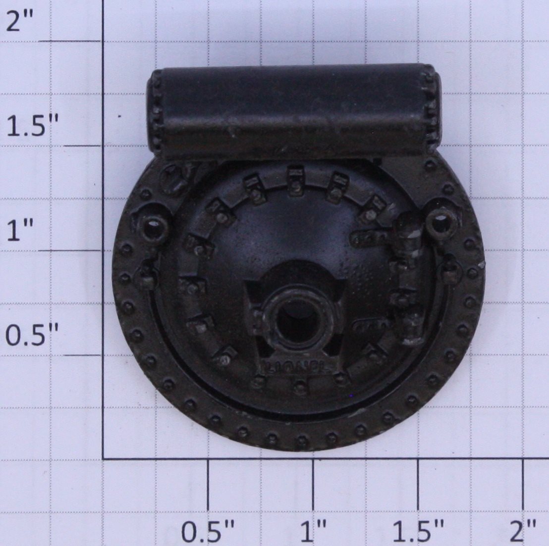 Lionel 2065-15 Die-Cast Black Boiler Front No Lenses or Markers