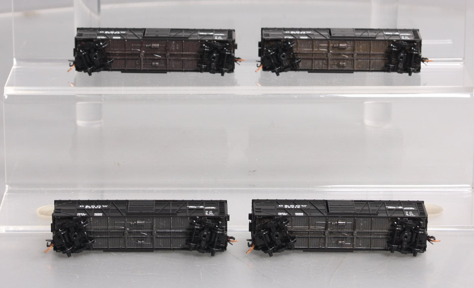 Micro-Trains 99300082 N DRGW 40' Stock Car Runner Pack (Set of 4)