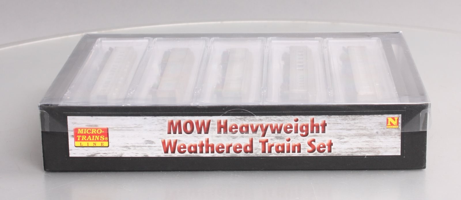 Micro-Trains 99301360 N MOW Pullman Heavyweight Work Train (Set of 5)