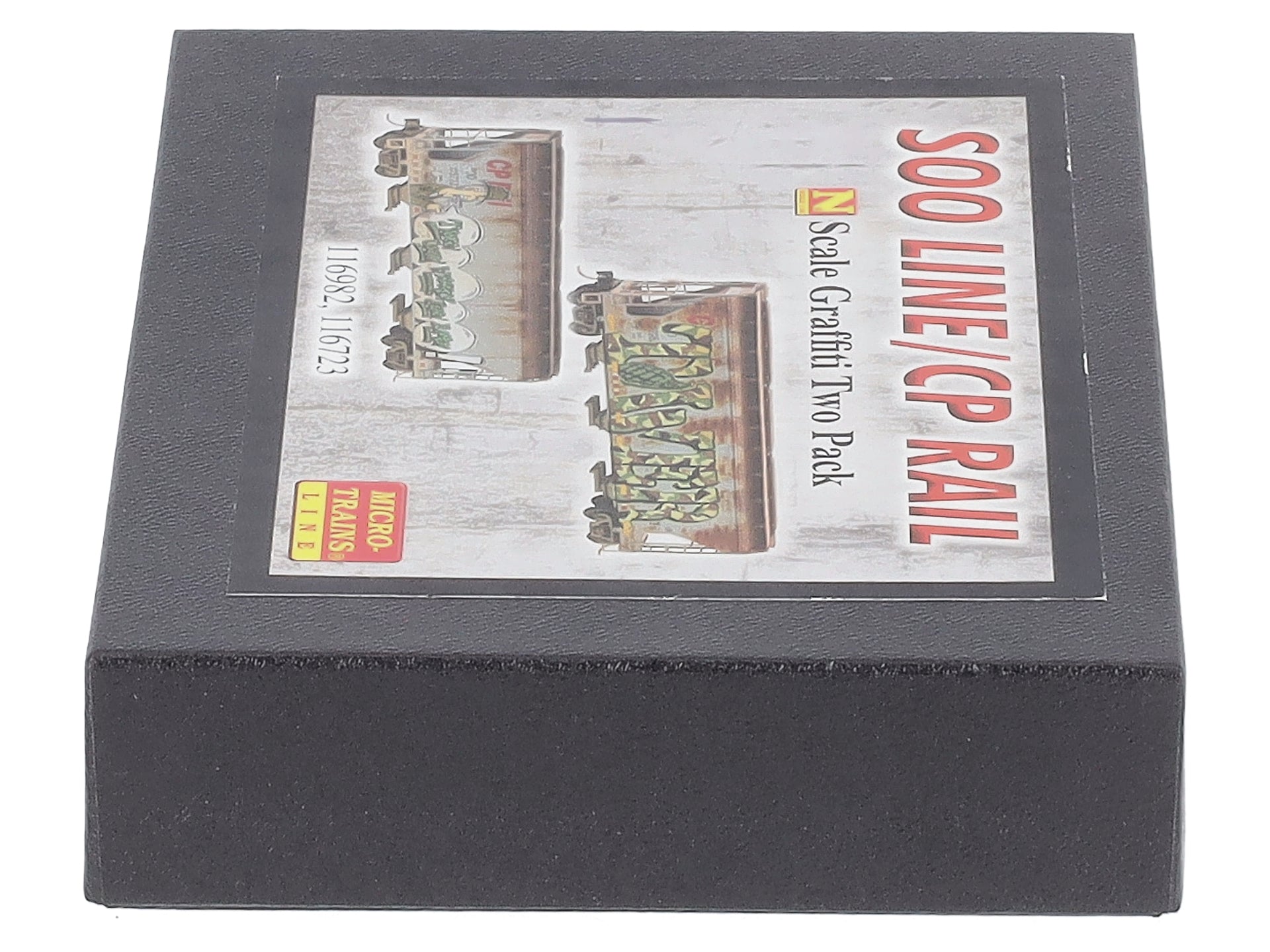 Micro-Trains 09444092 N Soo Line/CP Rail Weathered 3-Bay Hopper (Set of 2)