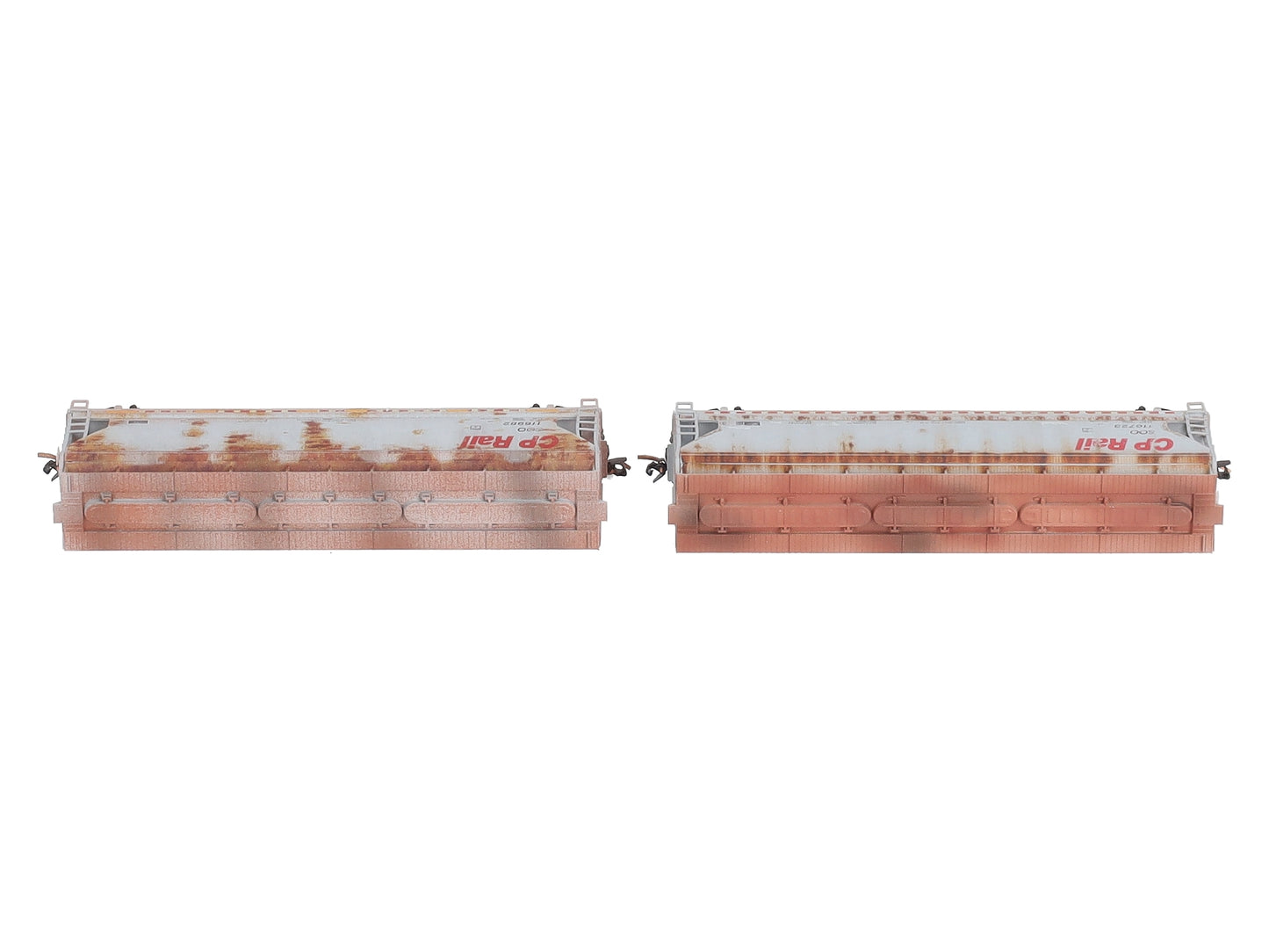 Micro-Trains 09444092 N Soo Line/CP Rail Weathered 3-Bay Hopper (Set of 2)