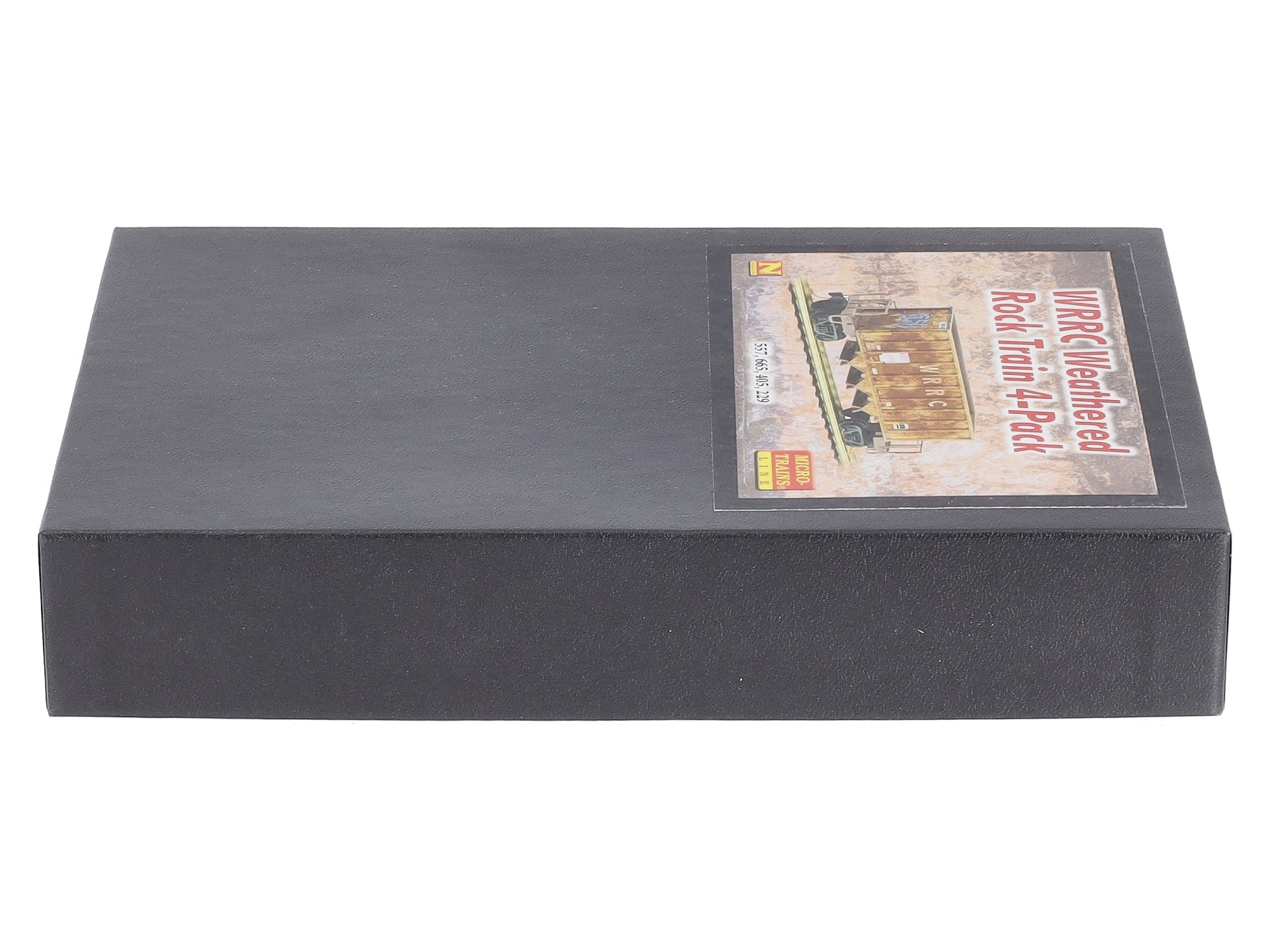 Micro-Trains 99305300 N WRRC Weathered Ortner 43' Open Hopper Runner 4-Pack