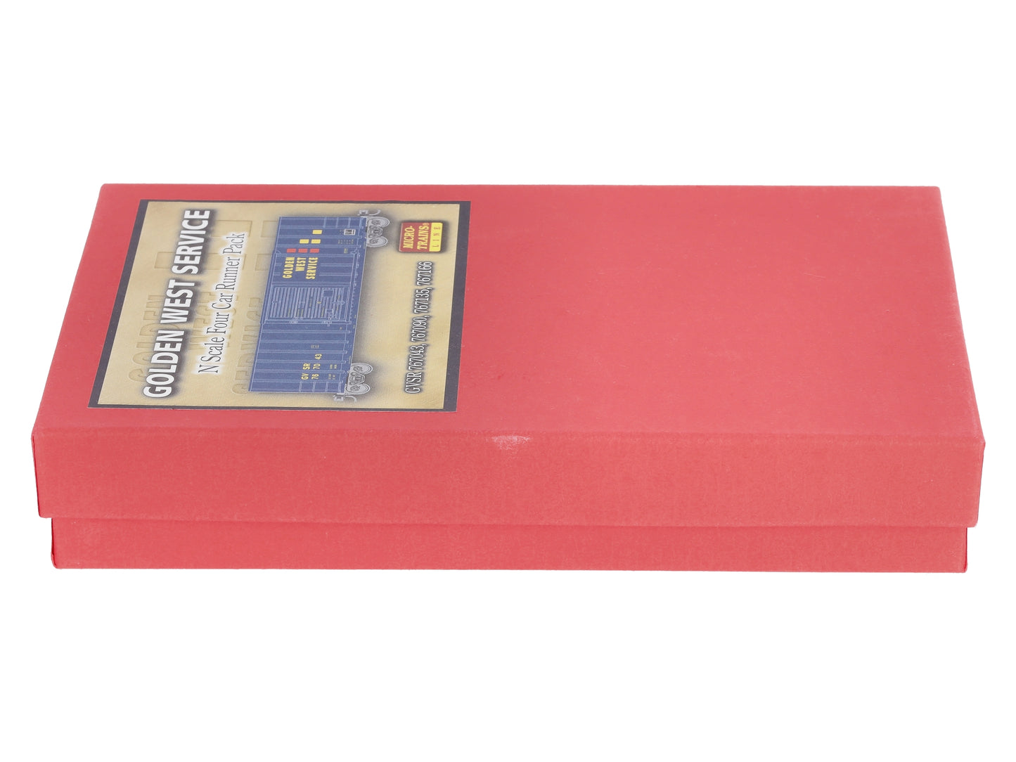 Micro-Trains 99300024 N GWS 50' Rib Side Single Door Boxcar Runner (Set of 4)