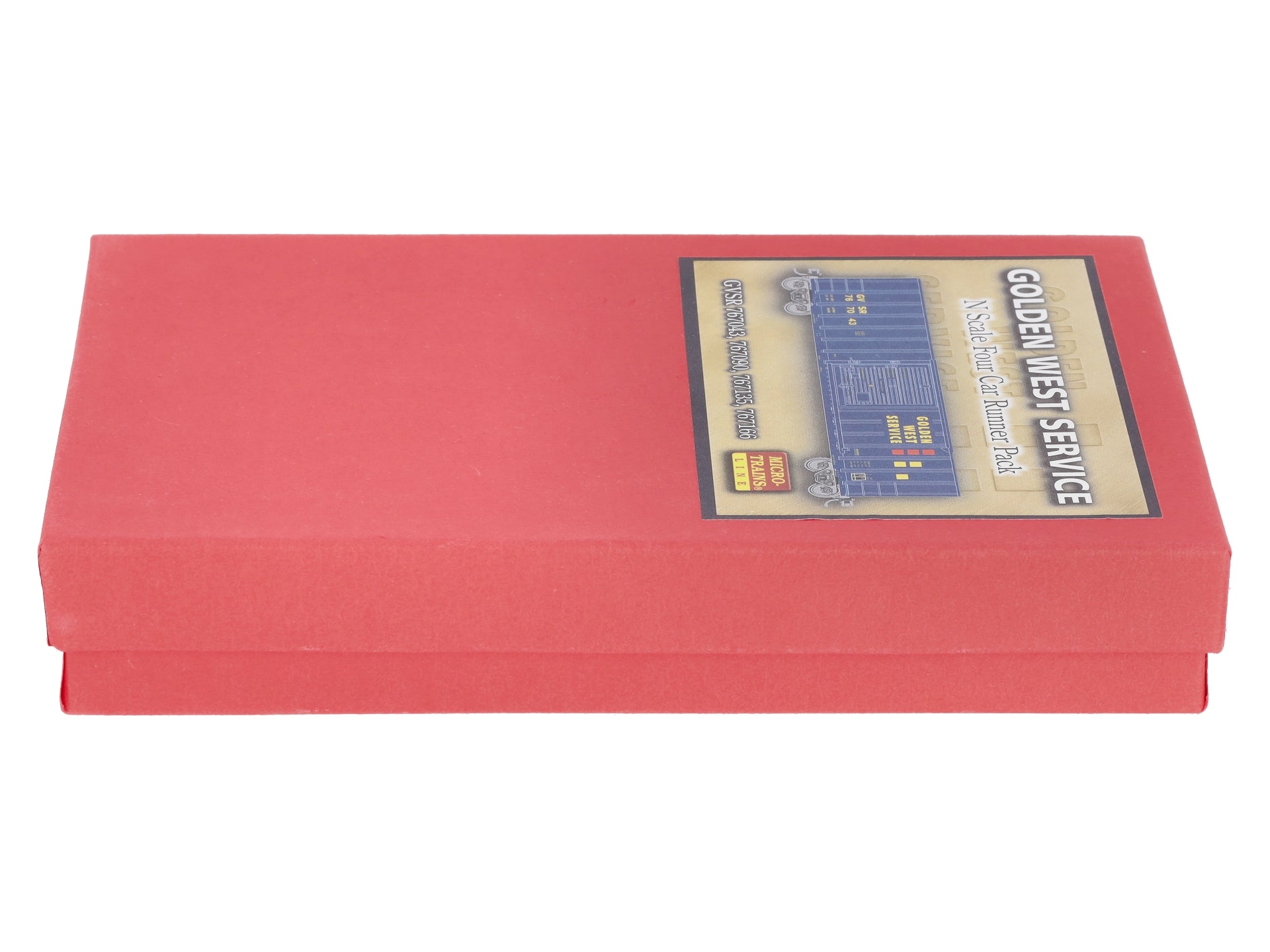 Micro-Trains 99300024 N GWS 50' Rib Side Single Door Boxcar Runner (Set of 4)