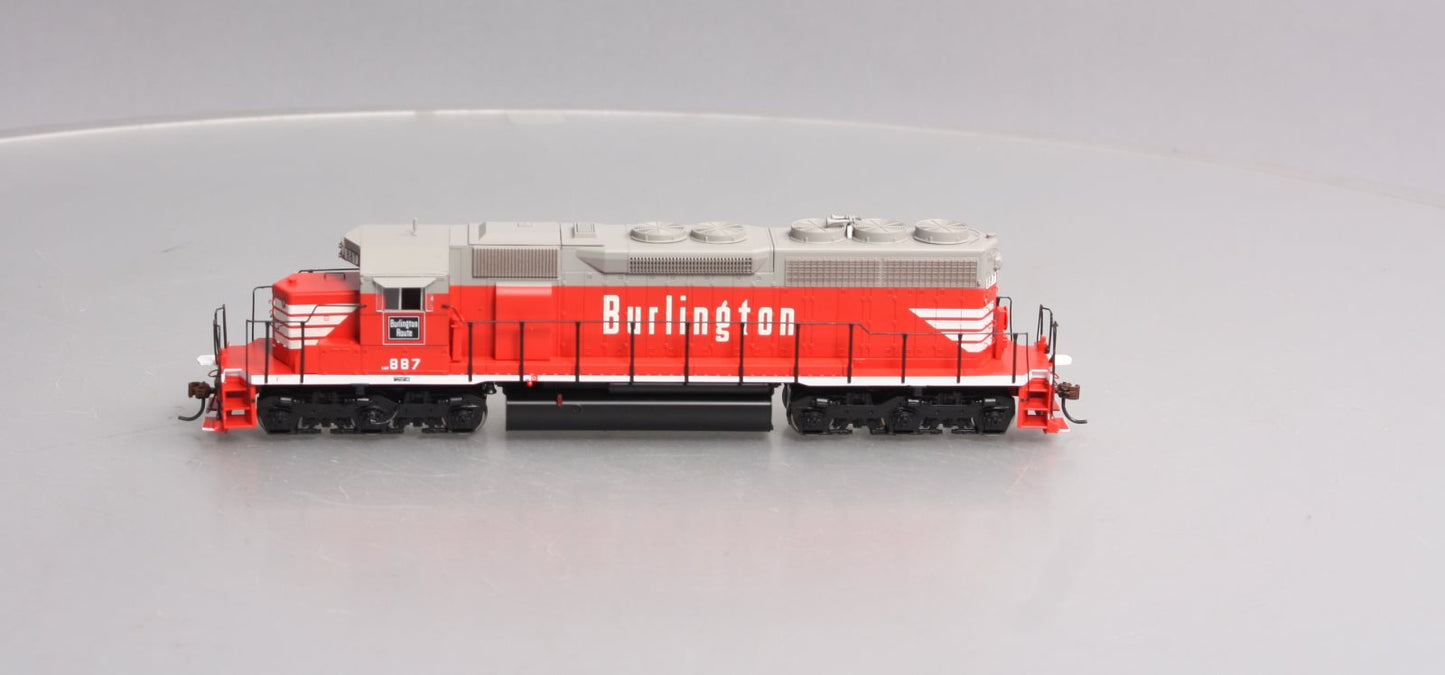 Athearn 98807 HO Chicago Burlington & Quincy/Colorado & Southern SD40 #887 w/DCC