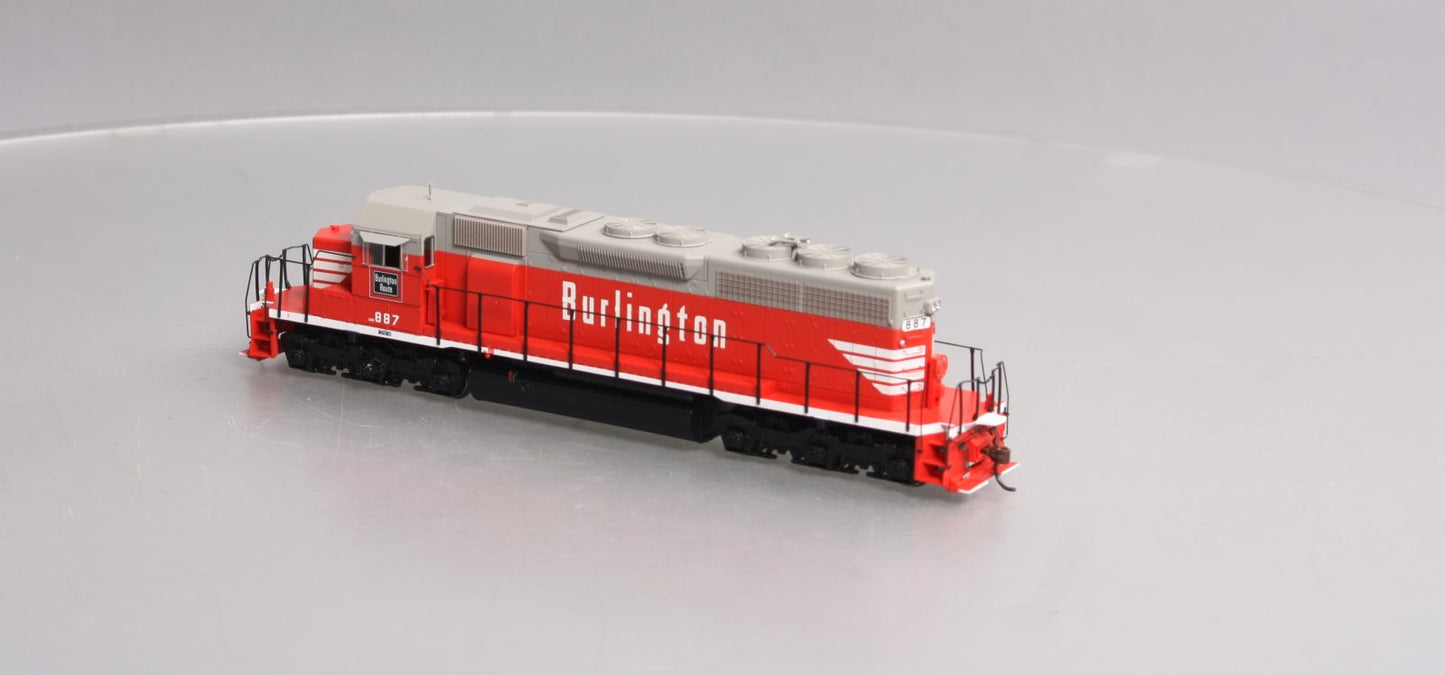 Athearn 98807 HO Chicago Burlington & Quincy/Colorado & Southern SD40 #887 w/DCC