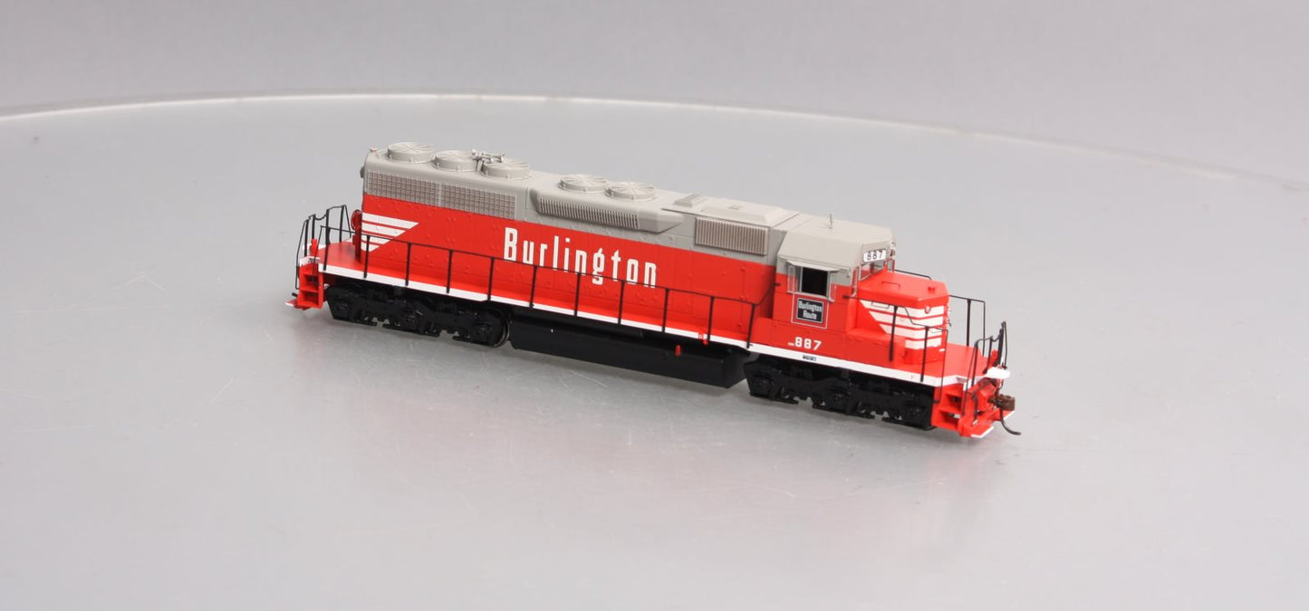 Athearn 98807 HO Chicago Burlington & Quincy/Colorado & Southern SD40 #887 w/DCC
