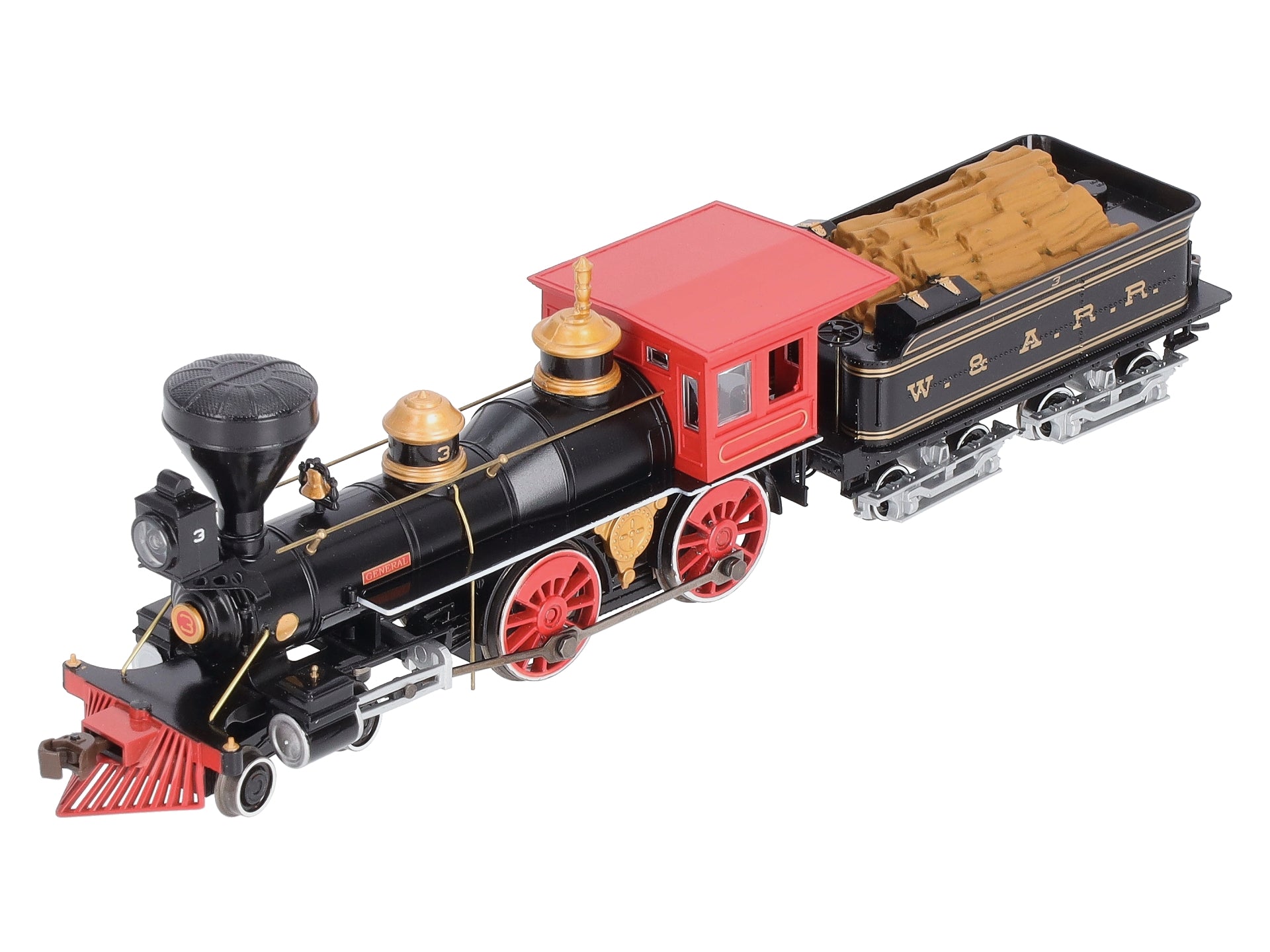 Bachmann 52705 HO Western & Atlantic Railroad 4-4-0 Steam Engine w