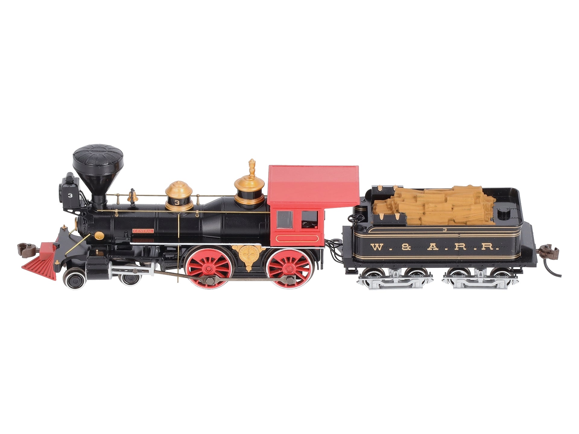 Bachmann 52705 HO Western & Atlantic Railroad 4-4-0 Steam Engine w