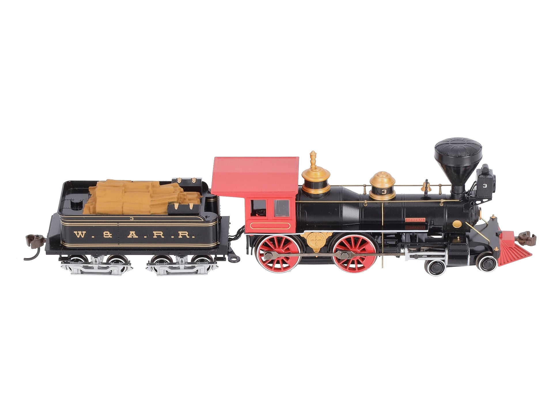 Bachmann 52705 HO Western & Atlantic Railroad 4-4-0 Steam Engine w