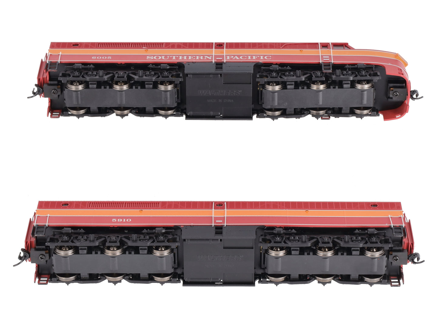 Walthers 910-10097 HO Southern Pacfic PA-B Standard DC #6005/5910 (Set of 2)