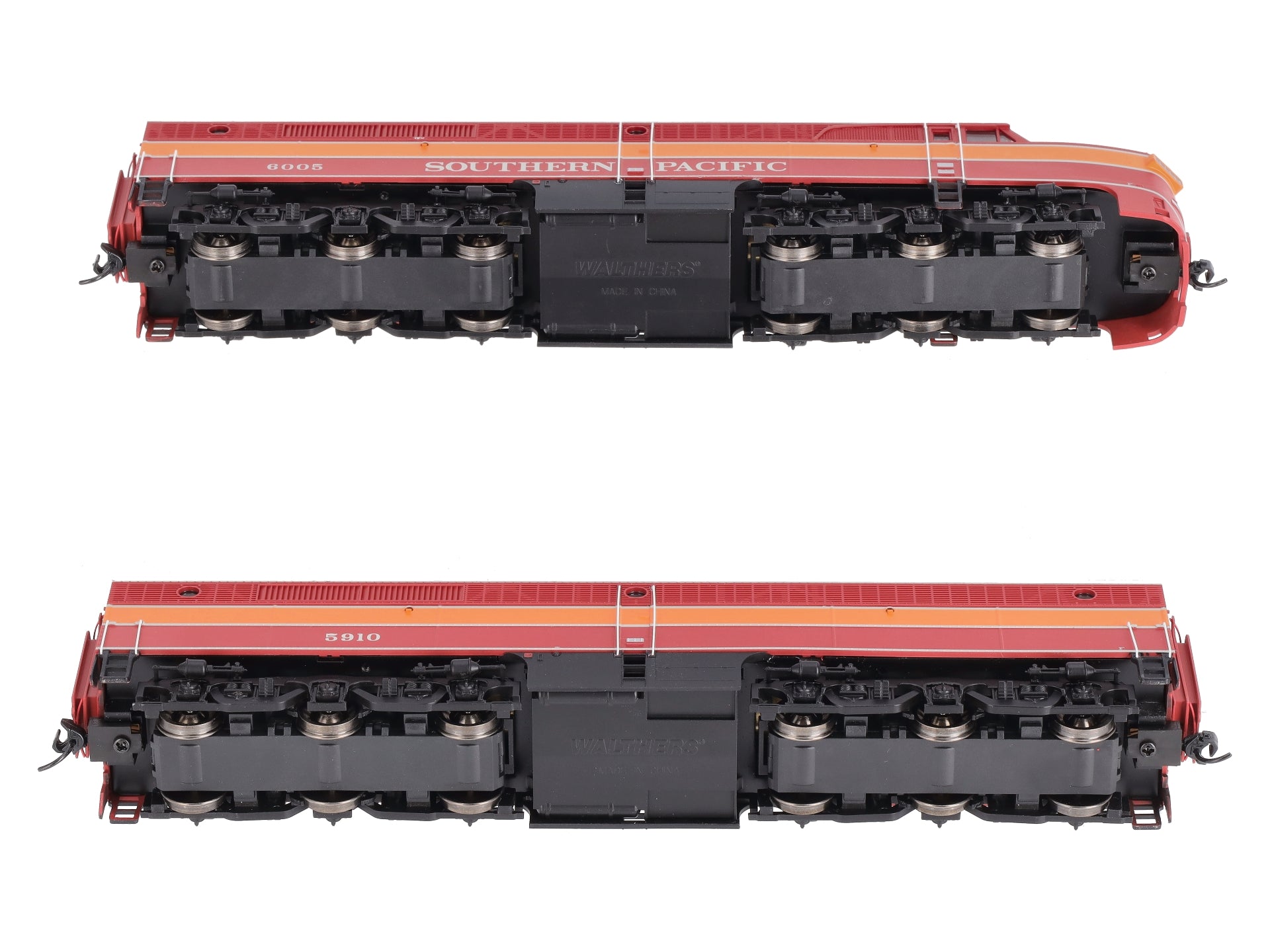 Walthers 910-10097 HO Southern Pacfic PA-B Standard DC #6005/5910 (Set of 2)