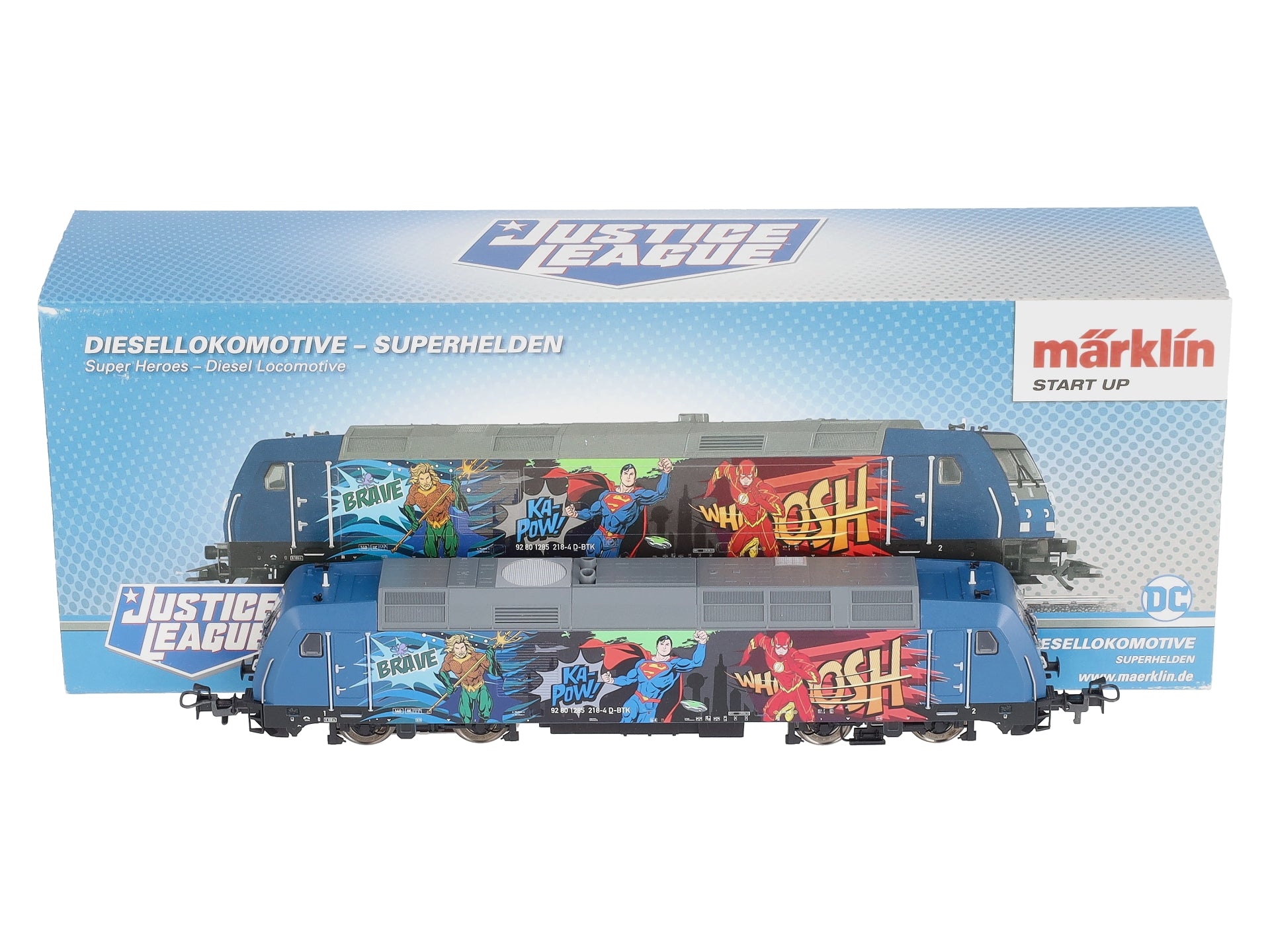 Marklin 36656 HO Super Heroes Diesel Locomotive – Trainz