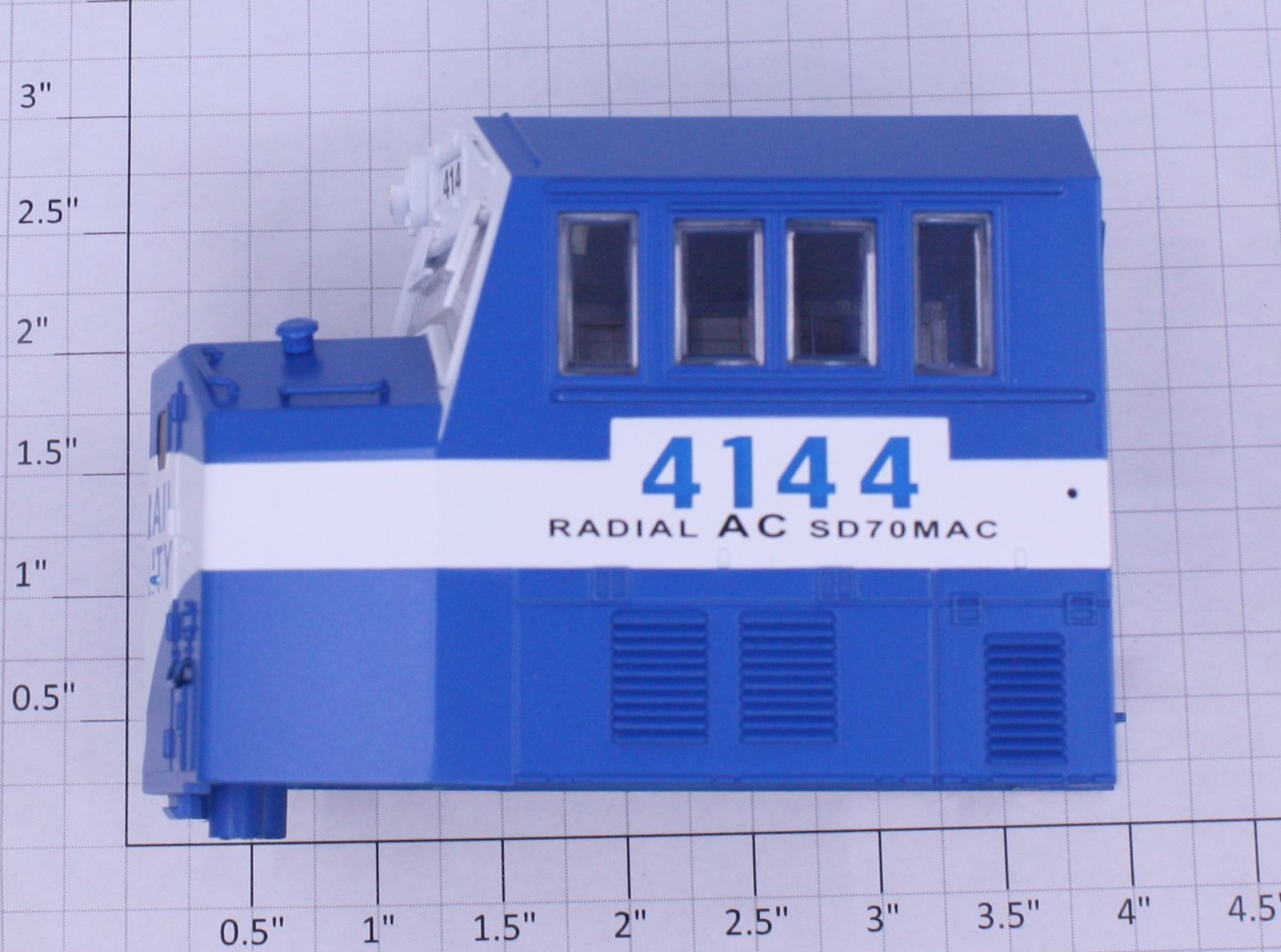 Lionel 18260-7 SD70 Conrail Mac Diesel Cab Body Shell #4144