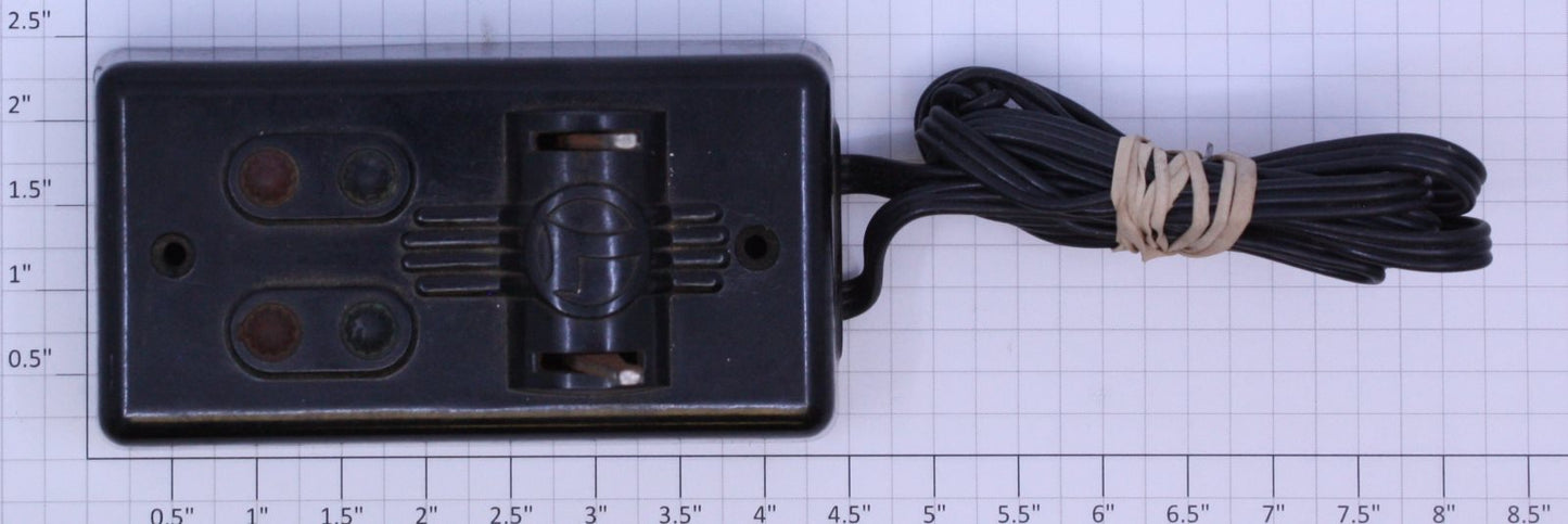 Lionel 1121C-60 O27 Gauge Plastic Switch Controller with Wire and Rubber Lens