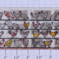 Lionel 6434-7 Poultry Car Chickens Side Panel Screen
