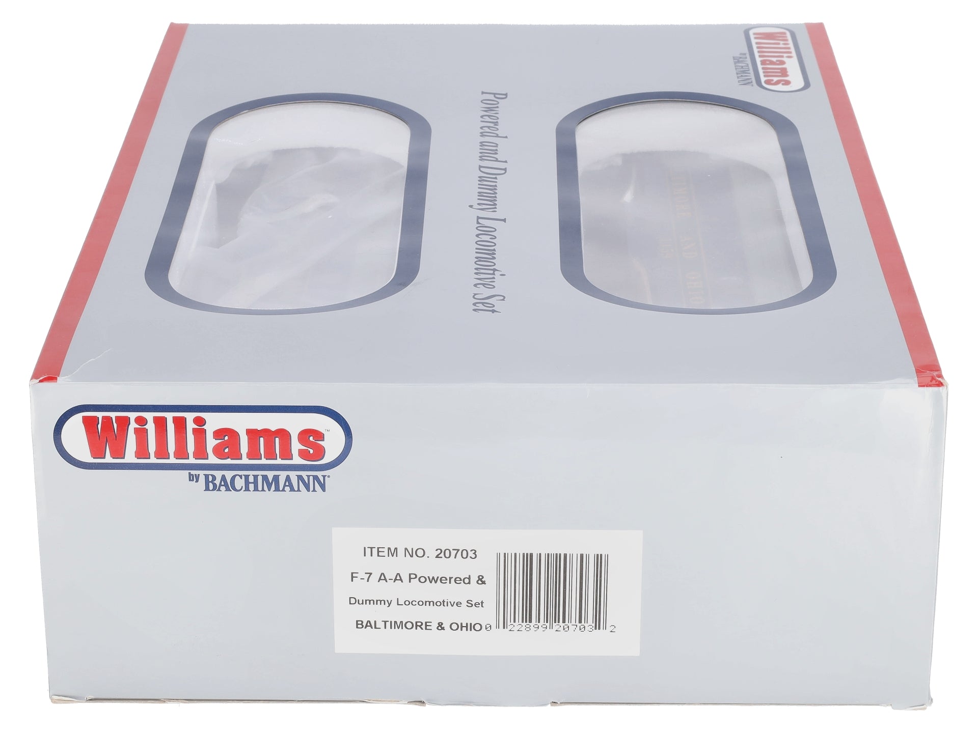 Williams 20703 O Baltimore & Ohio EMD F7 A-A 3-Rail Diesel Locomotive Set