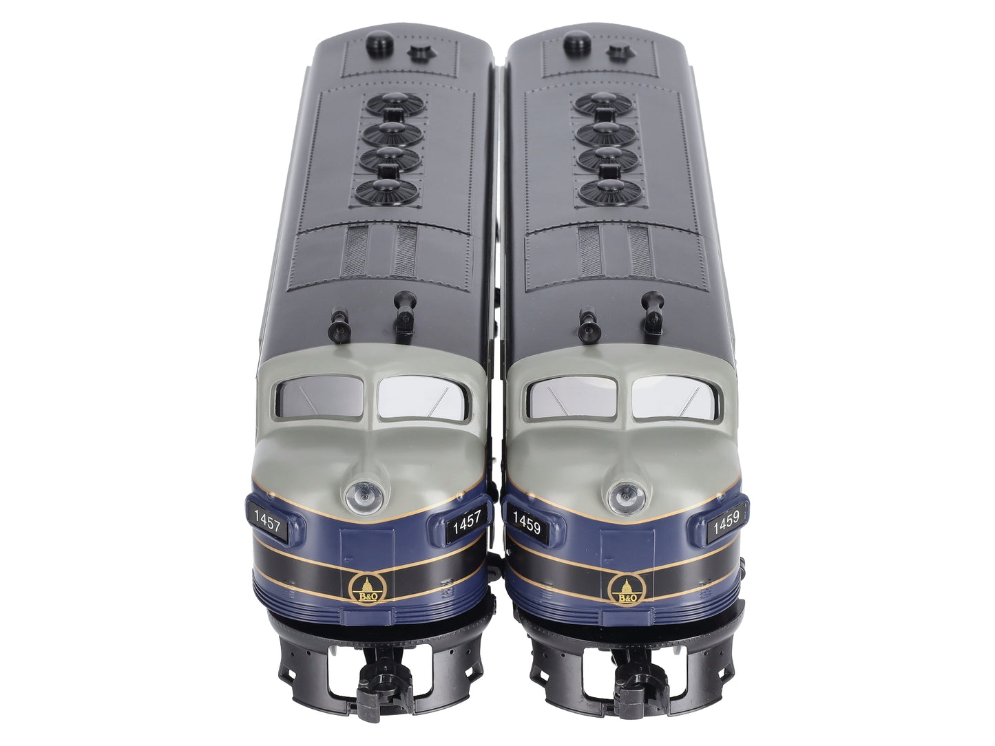 Williams 20703 O Baltimore & Ohio EMD F7 A-A 3-Rail Diesel Locomotive Set